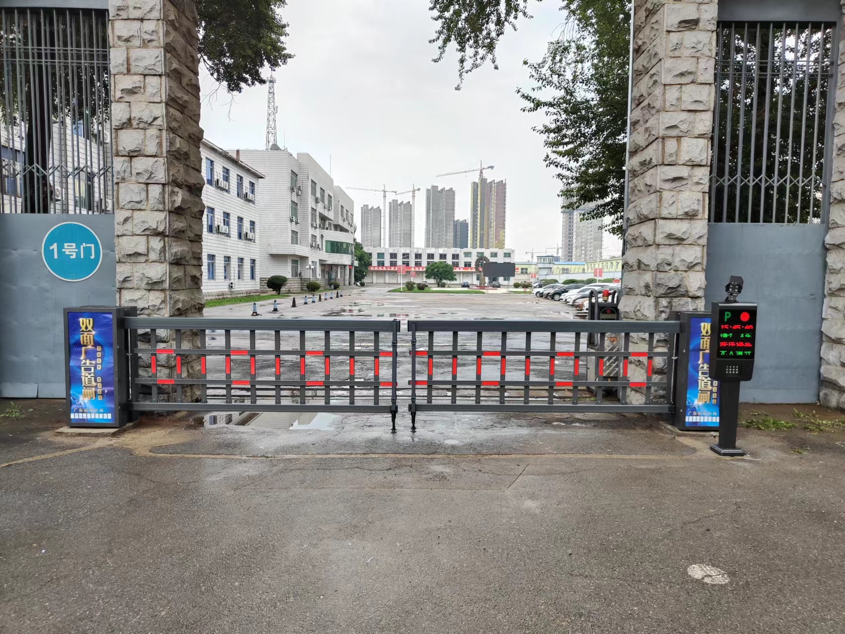 沈陽某看守所道閘車牌識別系統