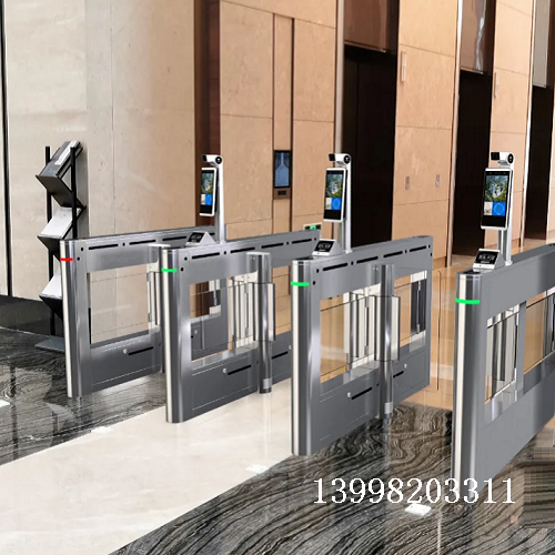 高端速通門 寫字樓辦公樓速通門 大廳人臉識(shí)別考勤閘機(jī)